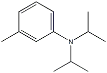 N,N-Diisopropyl-3-methylbenzenamine Struktur