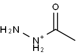 1-Acetylhydrazinium Struktur