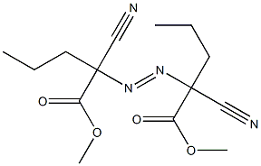 2,2'-Azobis(2-cyanovaleric acid)dimethyl ester Struktur