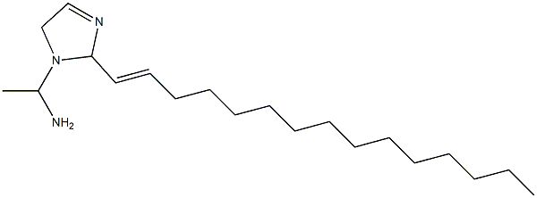 1-(1-Aminoethyl)-2-(1-pentadecenyl)-3-imidazoline Struktur