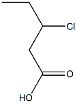 3-Chlorovaleric acid Struktur