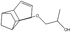 8-(2-Hydroxypropoxy)tricyclo[5.2.1.02,6]dec-3-ene Struktur