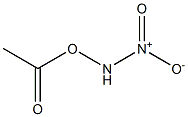 O-Acetyl-N-nitrohydroxylamine Struktur