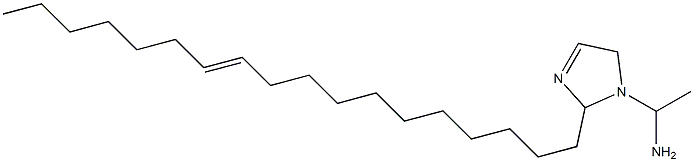 1-(1-Aminoethyl)-2-(11-octadecenyl)-3-imidazoline Struktur