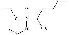 Diethyl (1-aminopentyl)phosphonate Struktur