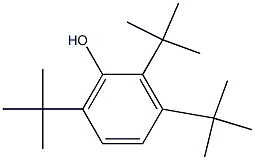 2,3,6-トリtert-ブチルフェノール 化學(xué)構(gòu)造式