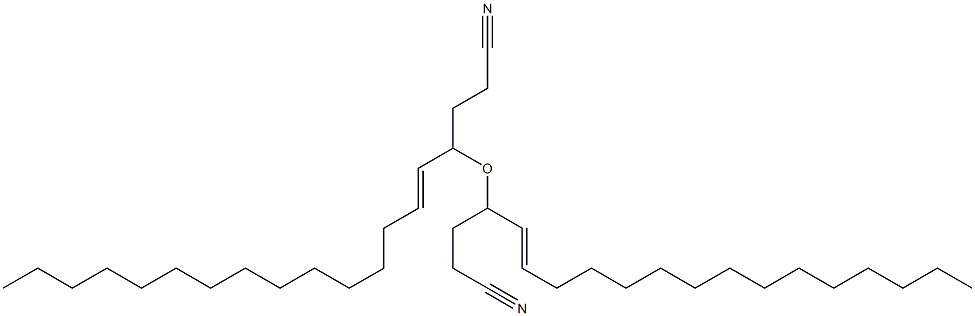 2-Cyanoethyl(2-hexadecenyl) ether Struktur