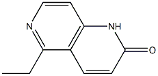 5-Ethyl-1,6-naphthyridin-2(1H)-one Struktur