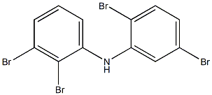 2,3-Dibromophenyl 2,5-dibromophenylamine Struktur