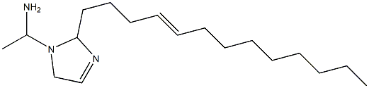 1-(1-Aminoethyl)-2-(4-tridecenyl)-3-imidazoline Struktur