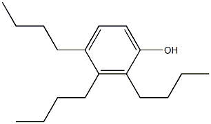 2,3,4-Tributylphenol Struktur