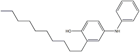 3-Decyl[iminobisbenzen]-4-ol Struktur