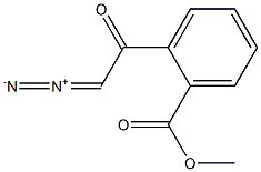 Methyl 2-(diazoacetyl)benzoate Struktur