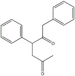 1,3-Diphenylhexane-2,5-dione Struktur