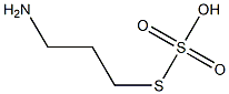 Thiosulfuric acid S-(3-aminopropyl) ester Struktur