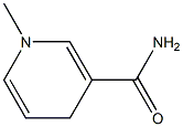 1,4-Dihydro-1-methylnicotinamide Struktur