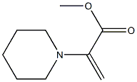 2-Piperidinoacrylic acid methyl ester Struktur