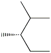 [S,(-)]-2,3-Dimethylpentane Struktur