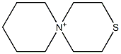 3-Thia-6-azoniaspiro[5.5]undecane Struktur