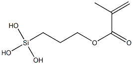 3-(Methacryloyloxy)propylsilanetriol Struktur