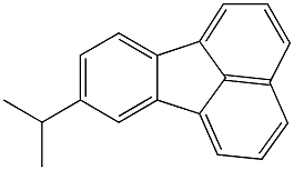 8-Isopropylfluoranthene Struktur