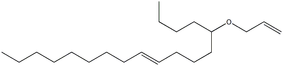 5-Allyloxy-9-octadecene Struktur