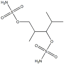 Bis(amidosulfuric acid)2-methyl-2-propyltrimethylene ester Struktur