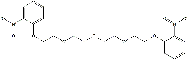 1,11-Bis(2-nitrophenoxy)-3,6,9-trioxaundecane Struktur