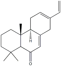 13-Ethenylpodocarpa-7,12-dien-6-one Struktur