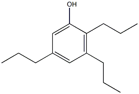 2,3,5-Tripropylphenol Struktur