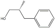 (2R)-2-Methyl-3-phenyl-1-propanol Struktur