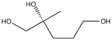 [R,(+)]-2-Methyl-1,2,5-pentanetriol Struktur