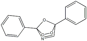 1,4-Diphenyl-2,3,7-trioxa-5-azabicyclo[2.2.1]hept-5-ene Struktur