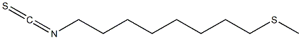 8-(Methylthio)octyl isothiocyanate Struktur