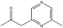 1-(6-Methylpyrazin-2-yl)acetone Struktur