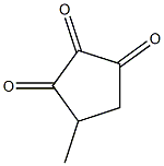 1-Methyl-2,3-dioxocyclopentanone Struktur