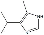 4-Isopropyl-5-methyl-1H-imidazole Struktur