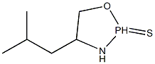 4-(2-Methylpropyl)-1,3,2-oxazaphospholidine 2-sulfide Struktur