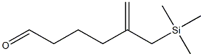 5-[(Trimethylsilyl)methyl]-5-hexenal Struktur