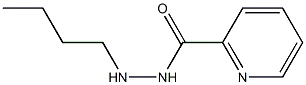 N'-Butylpyridine-2-carbohydrazide Struktur