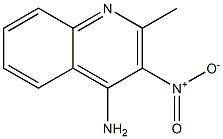 4-Amino-2-methyl-3-nitroquinoline Struktur