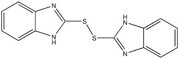 2,2'-Dithiobis(1H-benzimidazole) Struktur