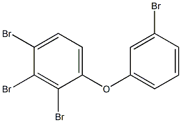 2,3,4-Tribromophenyl 3-bromophenyl ether Struktur