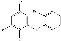 2,3,5-Tribromophenyl 2-bromophenyl ether Struktur