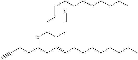 2-Cyanoethyl(3-dodecenyl) ether Struktur