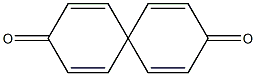 Spiro[5.5]undeca-1,4,7,10-tetrene-3,9-dione Struktur