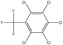 1-(Trifluoromethyl)pentachlorobenzene Struktur