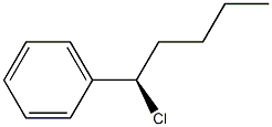 (+)-[(R)-1-Chloropentyl]benzene Struktur