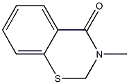 3-Methyl-2,3-dihydro-4H-1,3-benzothiazin-4-one Struktur