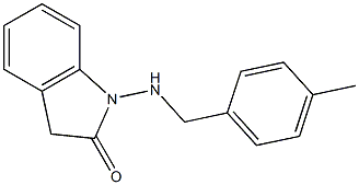 1-[(4-Methylbenzyl)amino]-1H-indol-2(3H)-one Struktur